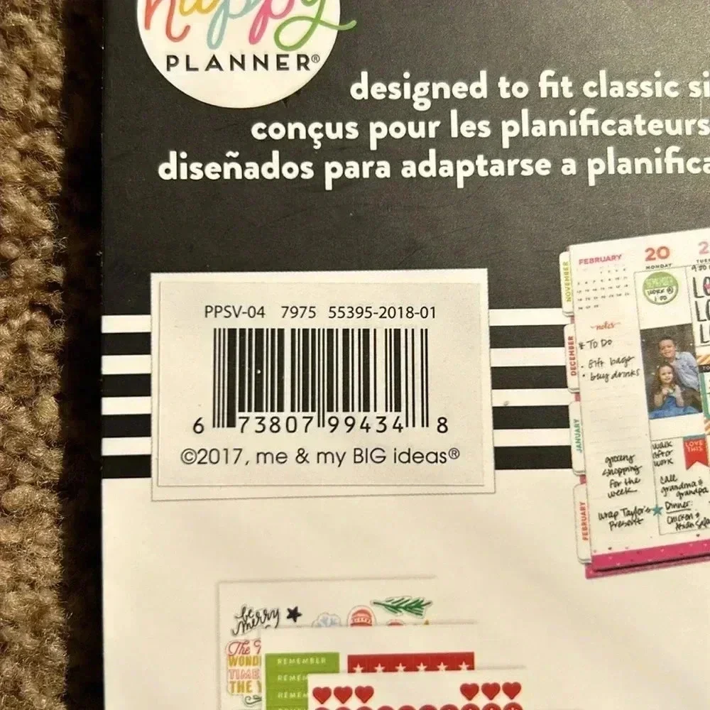 NWT Seasonal  Happy Planner sticker‎ book